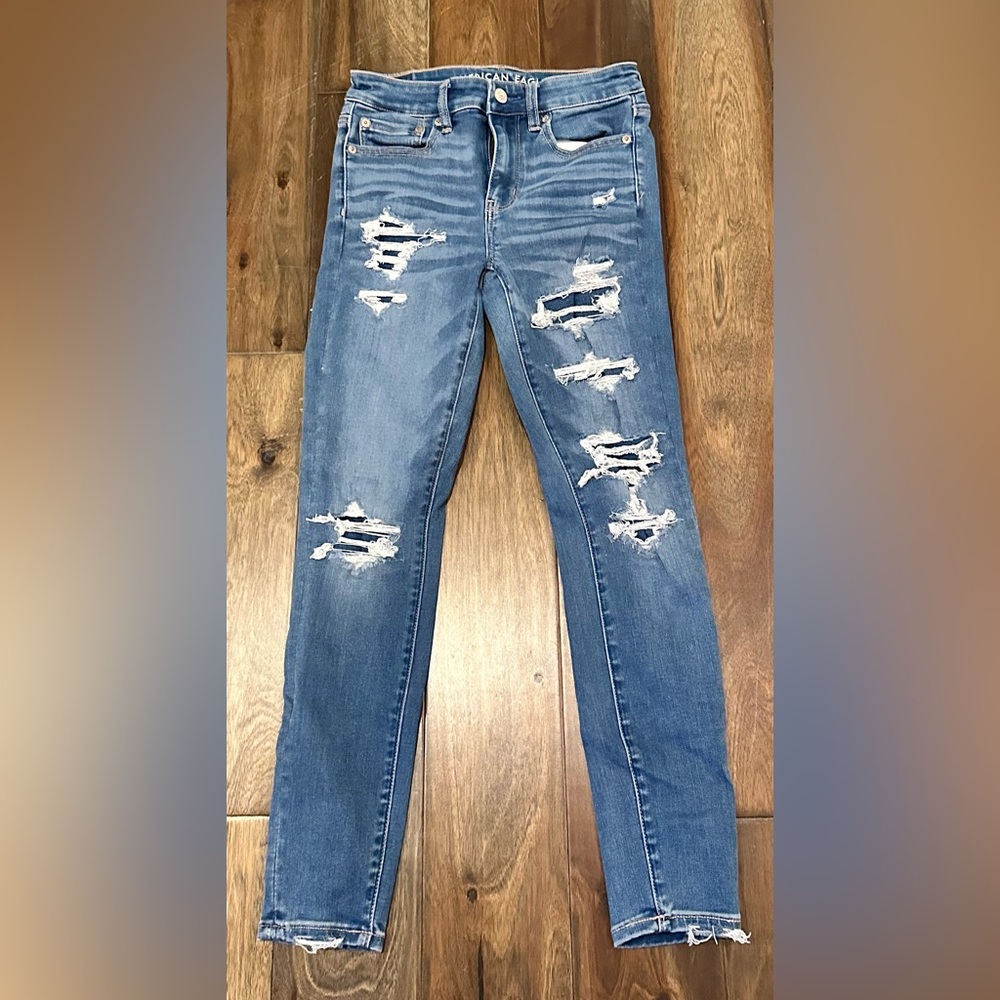 American Eagle, size 2S (S is for short), Hi-Rise Jegging, worn once
